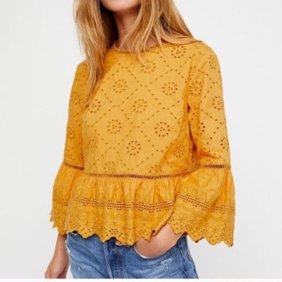 Free People Merci Beaucoup Top size Xsmall - Picture 1 of 12